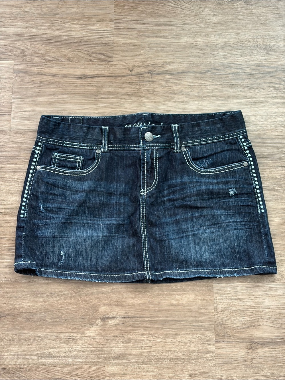 Maurice's Y2K Original Denim Mini Skirt Size 8